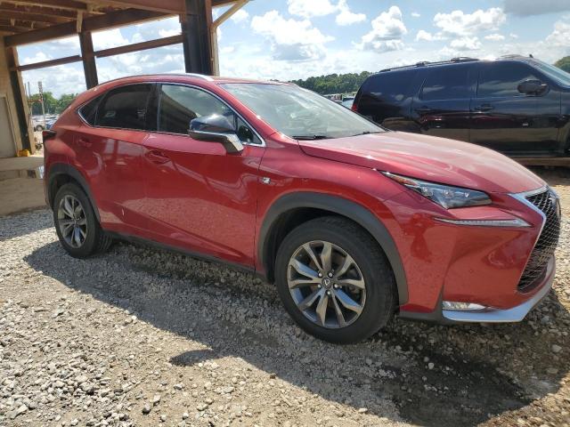 Parquets LEXUS NX 2016 Czerwony