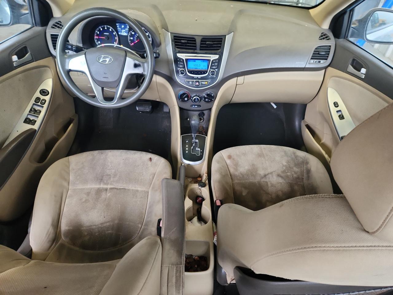 2013 Hyundai Accent Gls VIN: KMHCT4AE4DU397017 Lot: 63102445