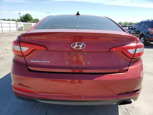  HYUNDAI SONATA 2015 Red