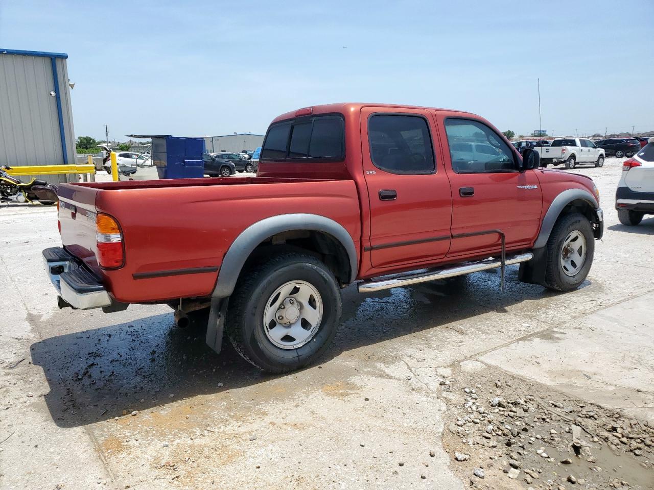 2002 Toyota Tacoma Double Cab Prerunner red null gas 5TEGN92N12Z043441 photo #4