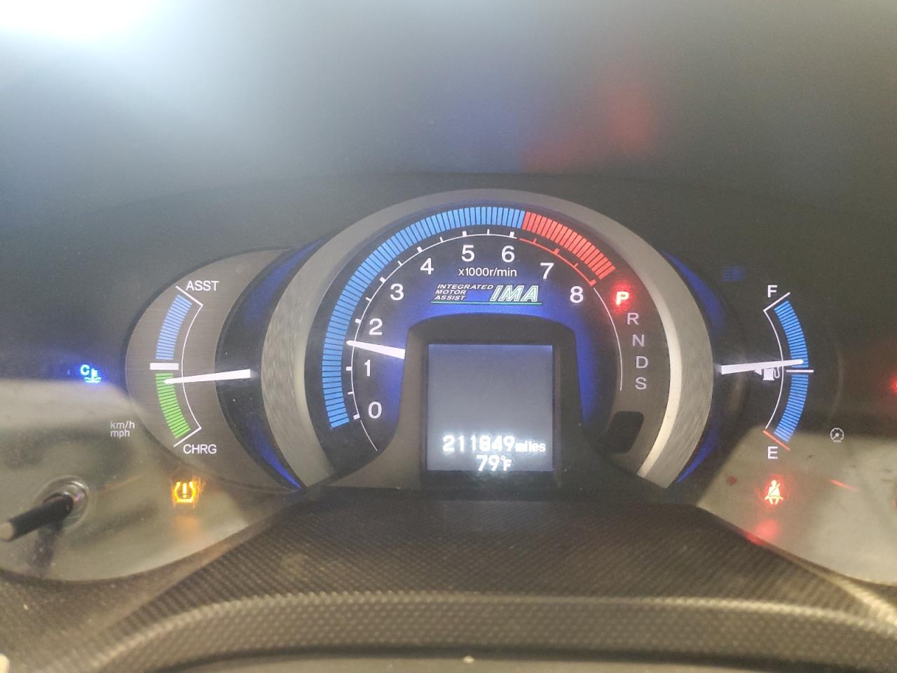 2010 Honda Insight Ex VIN: JHMZE2H70AS022459 Lot: 64527205