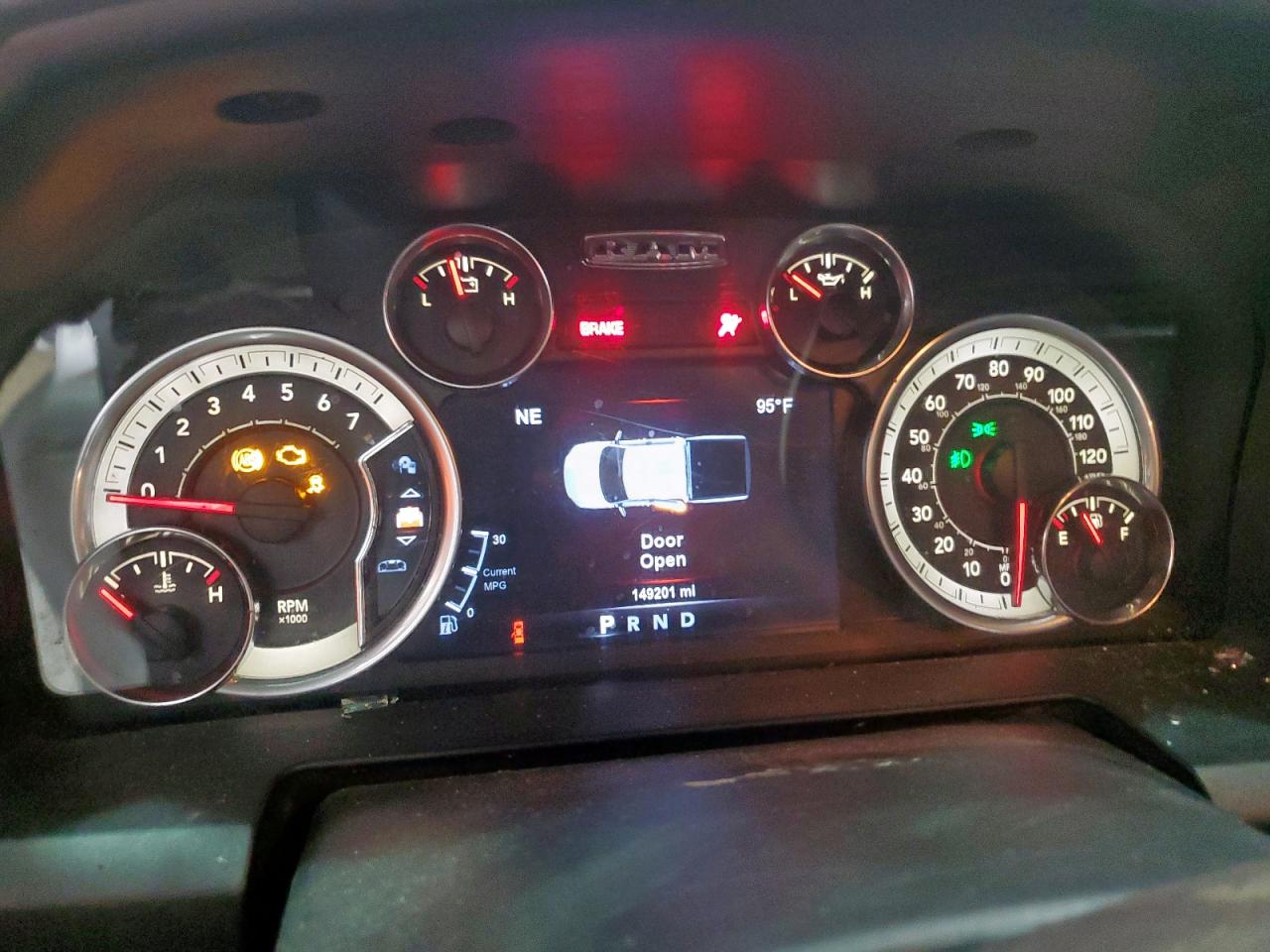 2017 Ram 1500 Slt VIN: 1C6RR6LT2HS701491 Lot: 65550695