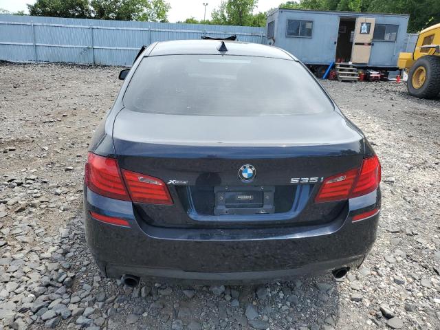 Sedans BMW 5 SERIES 2012 Czarny