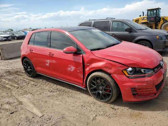 VOLKSWAGEN GTI 2015 Czerwony
