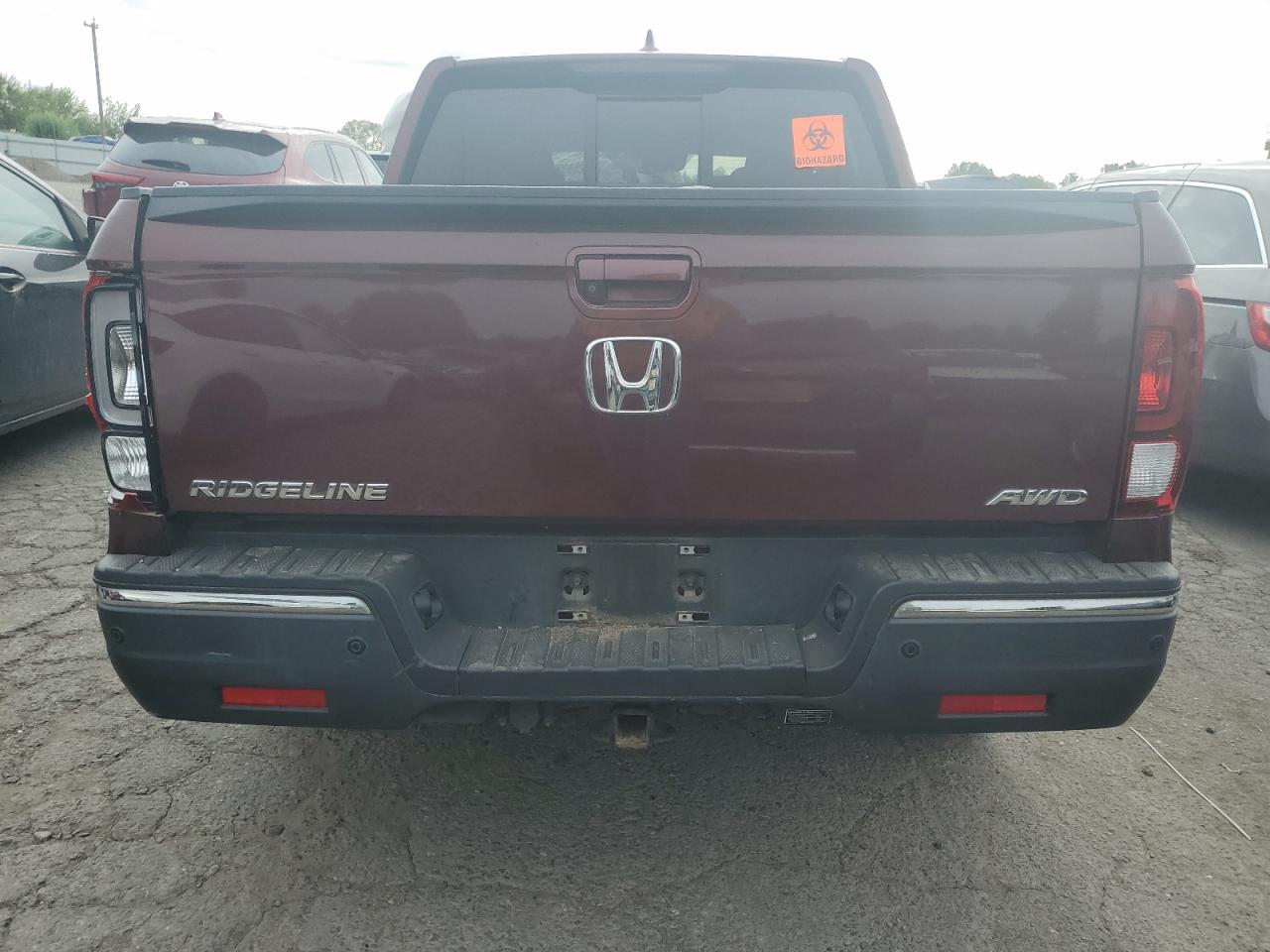 2019 Honda Ridgeline Rtl VIN: 5FPYK3F75KB014118 Lot: 64255325