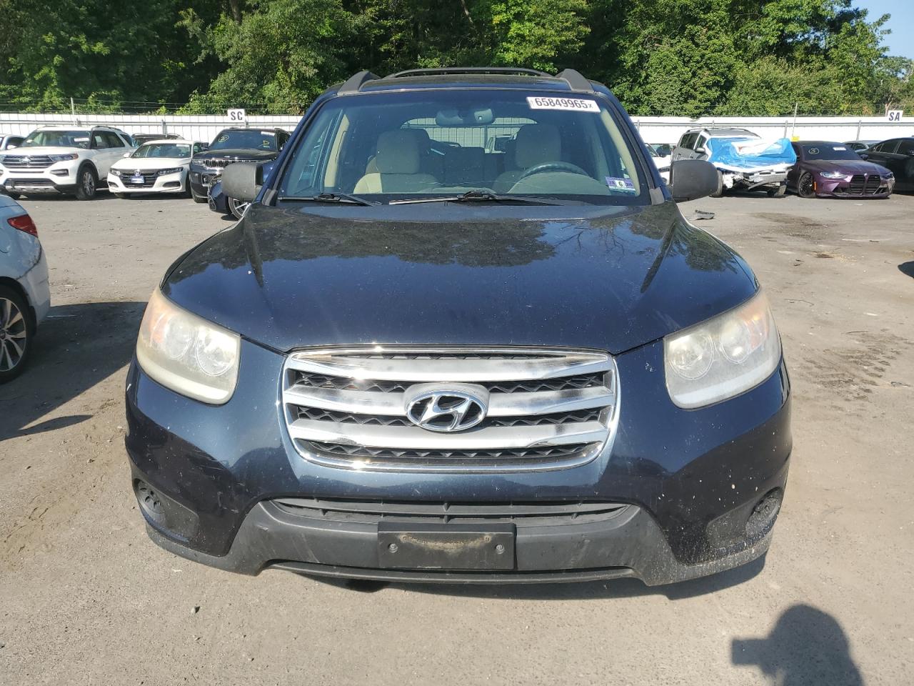 2012 Hyundai Santa Fe Gls VIN: 5XYZG3AB9CG111715 Lot: 65849965