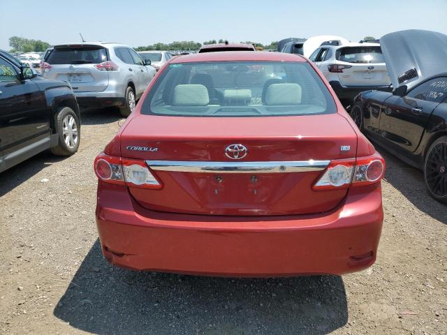  TOYOTA COROLLA 2013 Czerwony