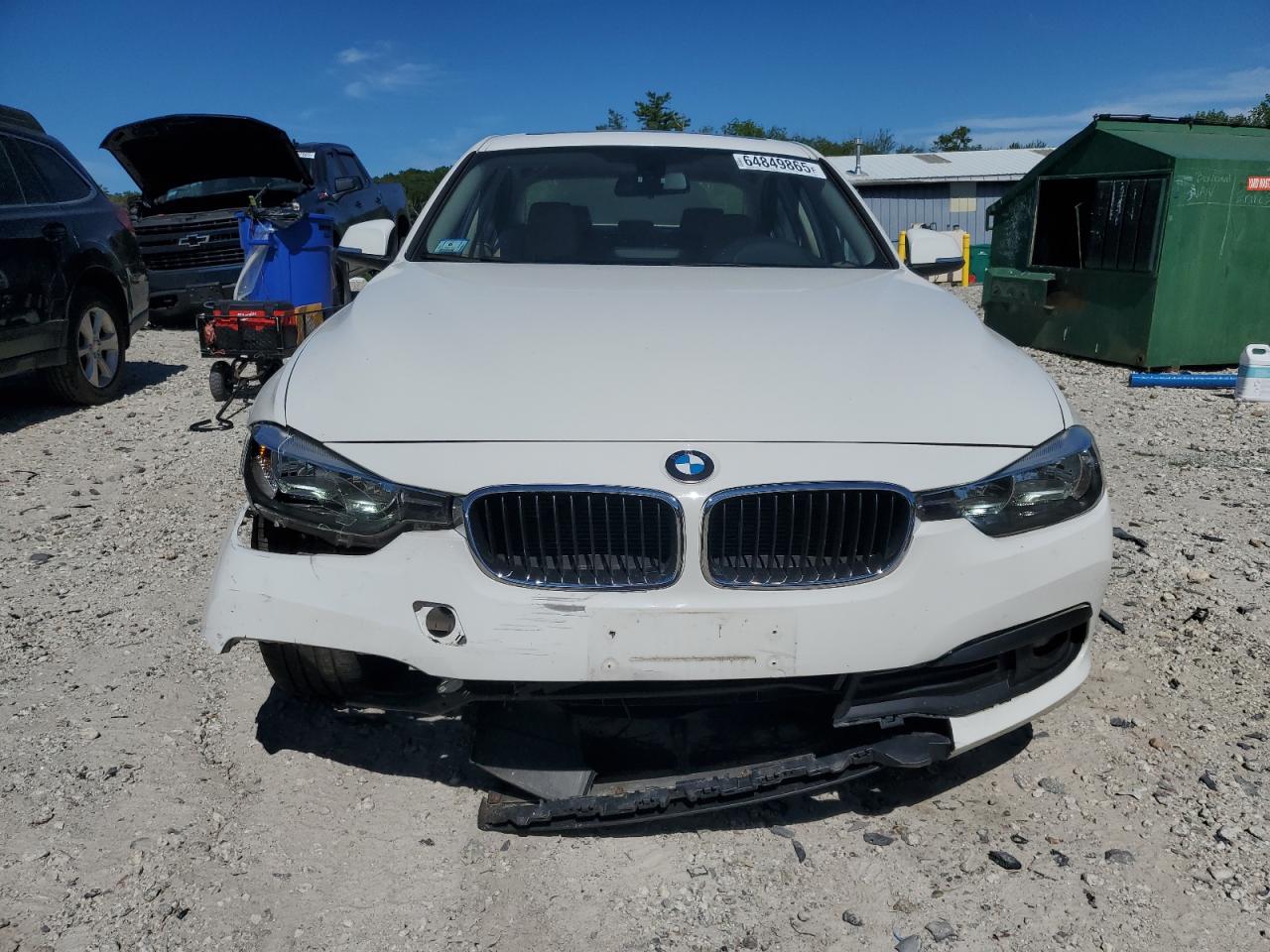 2016 BMW 320 Xi VIN: WBA8A3C56GK689868 Lot: 64849865