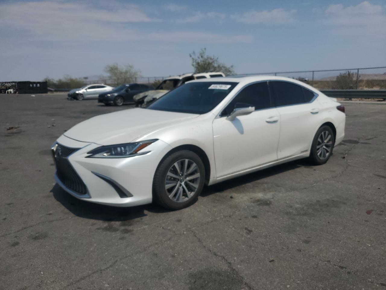 2020 Lexus Es 300H Base white null hybrid 58AC21B10LU006157 photo #1