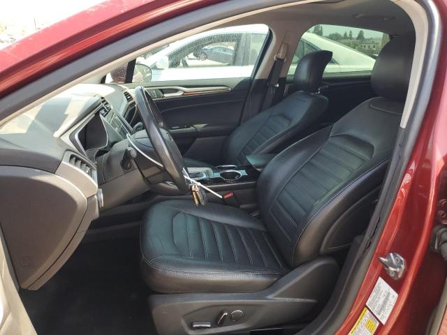 Sedans FORD FUSION 2013 Czerwony
