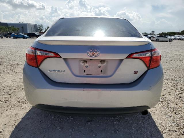  TOYOTA COROLLA 2016 Srebrny
