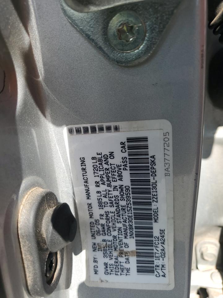 2005 Toyota Corolla Ce VIN: 1NXBR30E15Z539590 Lot: 63857925