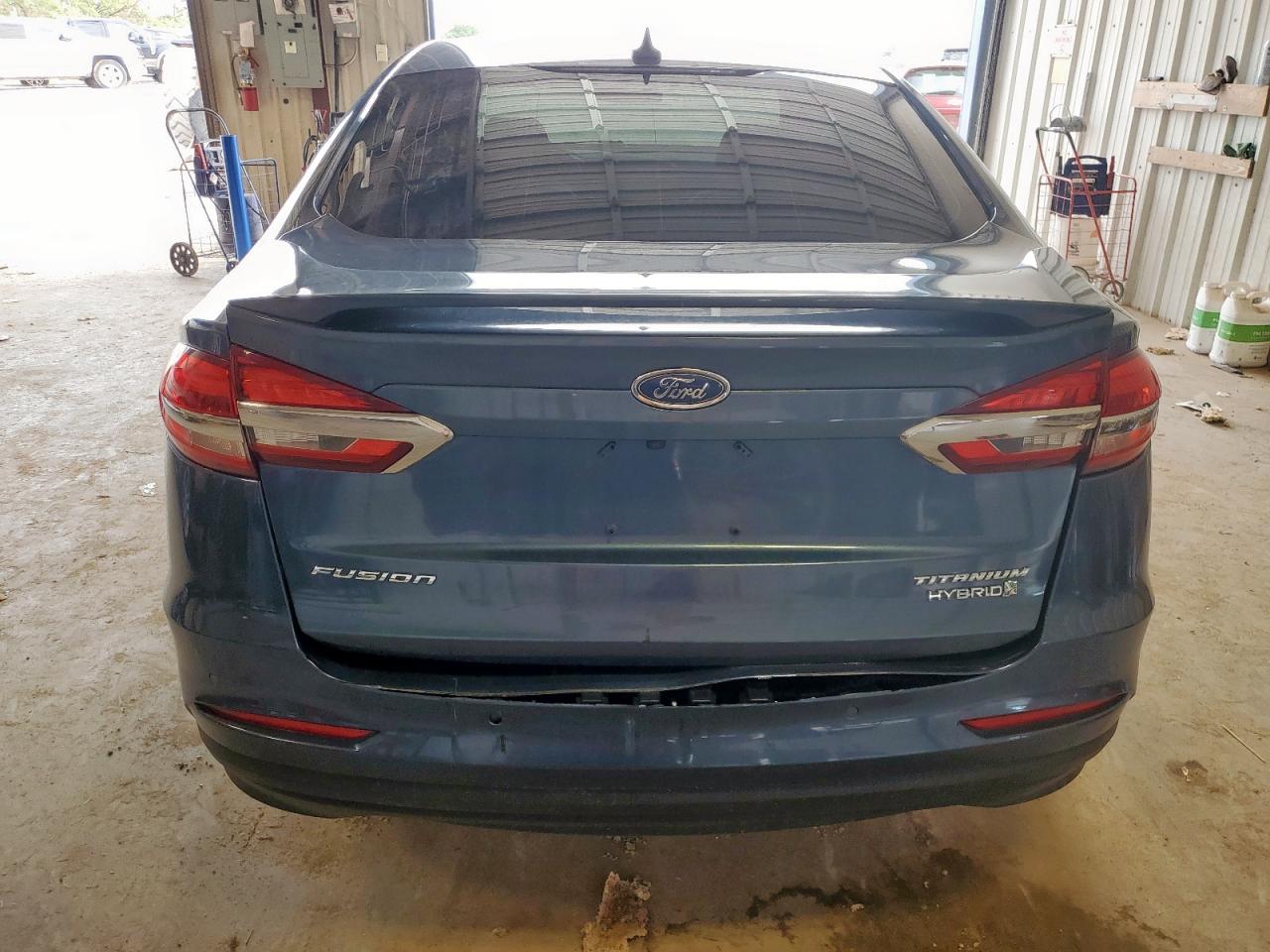 2019 Ford Fusion Titanium VIN: 3FA6P0RU3KR165447 Lot: 63682655