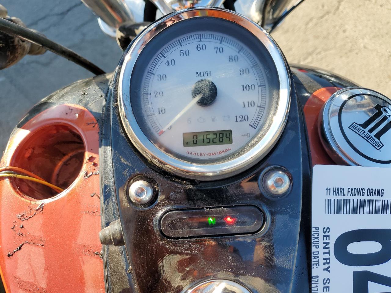 2011 Harley-Davidson Fxdwg VIN: 1HD1GP417BC311419 Lot: 64961605