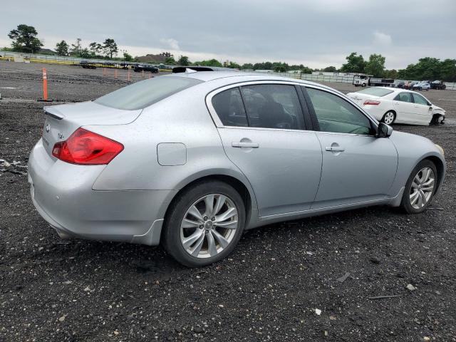  INFINITI G37 2012 Srebrny