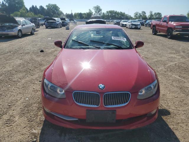  BMW 3 SERIES 2012 Czerwony