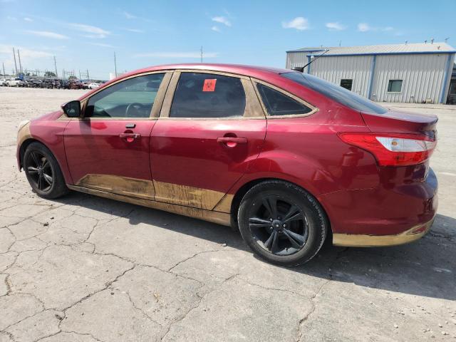 Sedans FORD FOCUS 2014 Czerwony