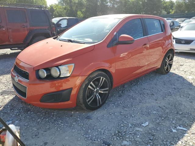 Hatchbacks CHEVROLET SONIC 2012 Pomarańczowy