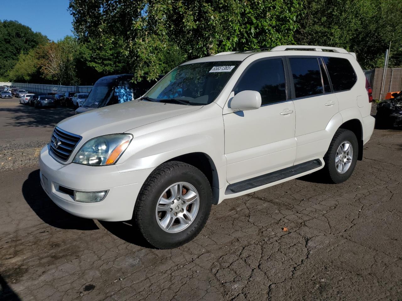2006 Lexus Gx 470 white null gas JTJBT20X360109356 photo #1