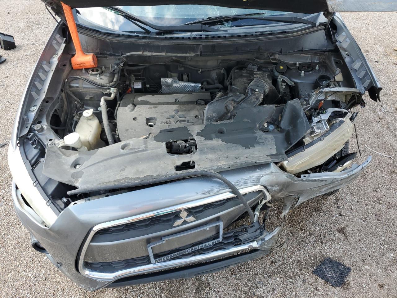 2013 Mitsubishi Outlander Sport Se VIN: 4A4AP4AUXDE012182 Lot: 64802275