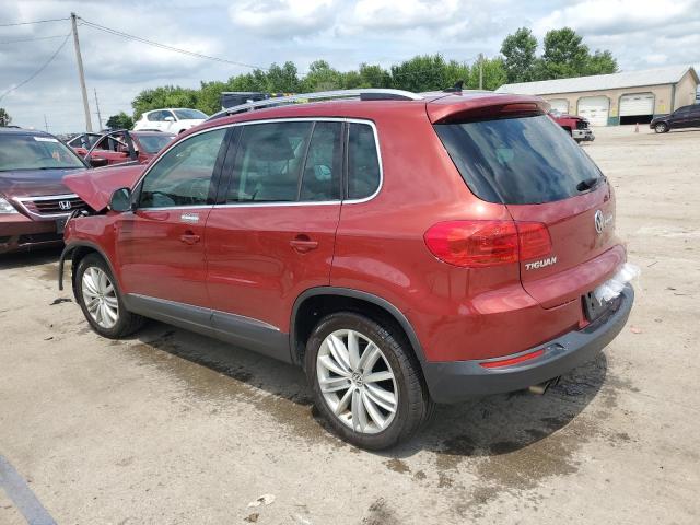  VOLKSWAGEN TIGUAN 2014 Czerwony