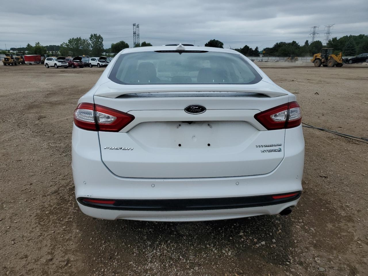 2013 Ford Fusion Titanium Hev VIN: 3FA6P0RU5DR351882 Lot: 64505795