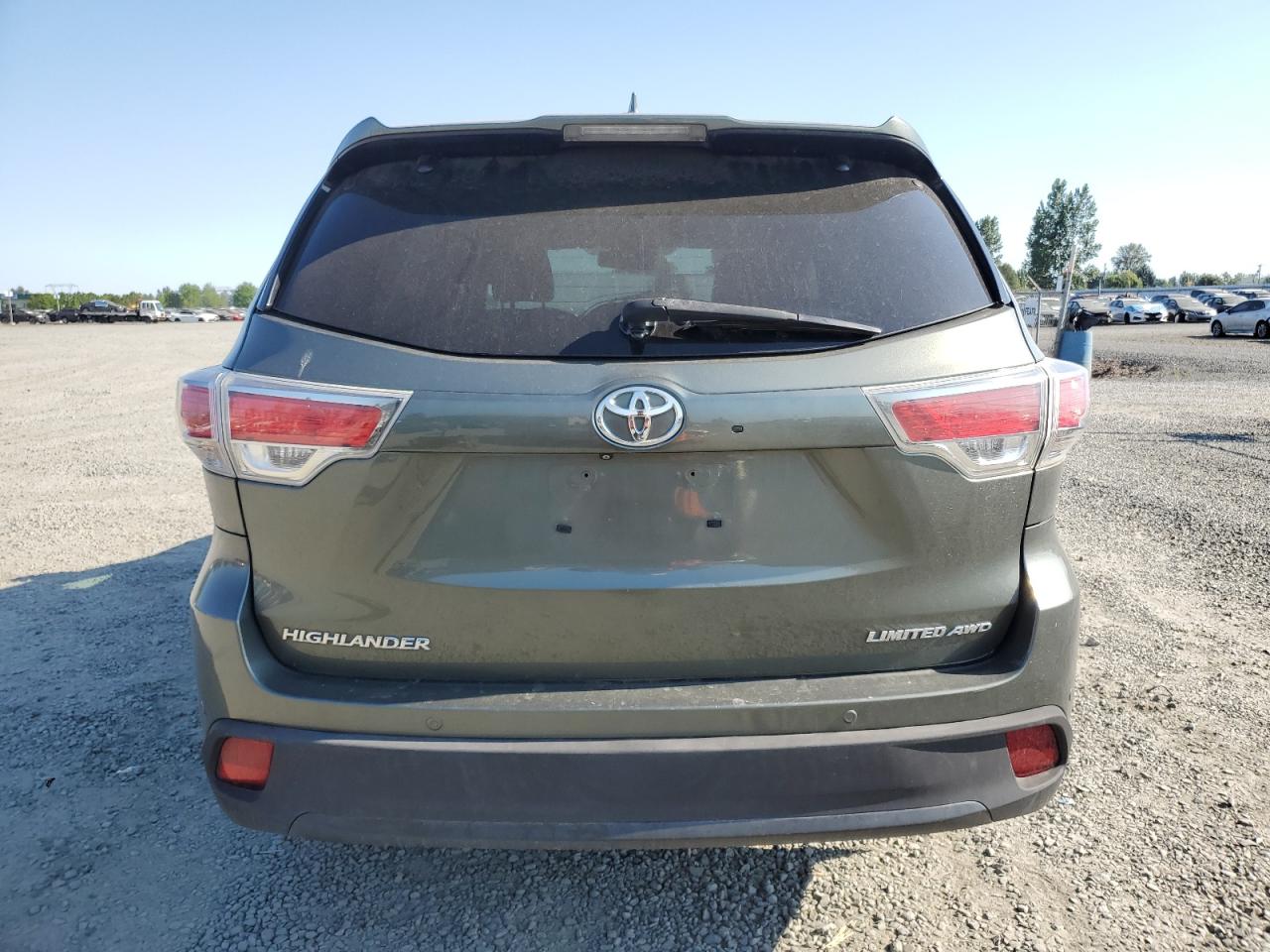 2015 Toyota Highlander Limited VIN: 5TDDKRFH1FS106783 Lot: 64672075