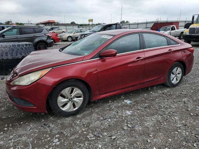  HYUNDAI SONATA 2014 Bordowy