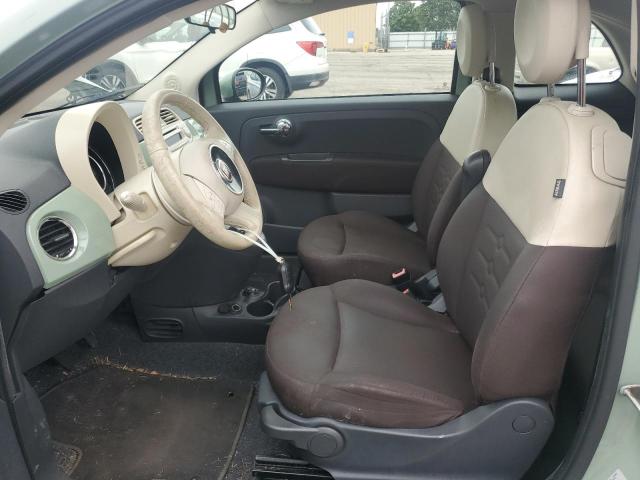 FIAT 500 2015 Zielony