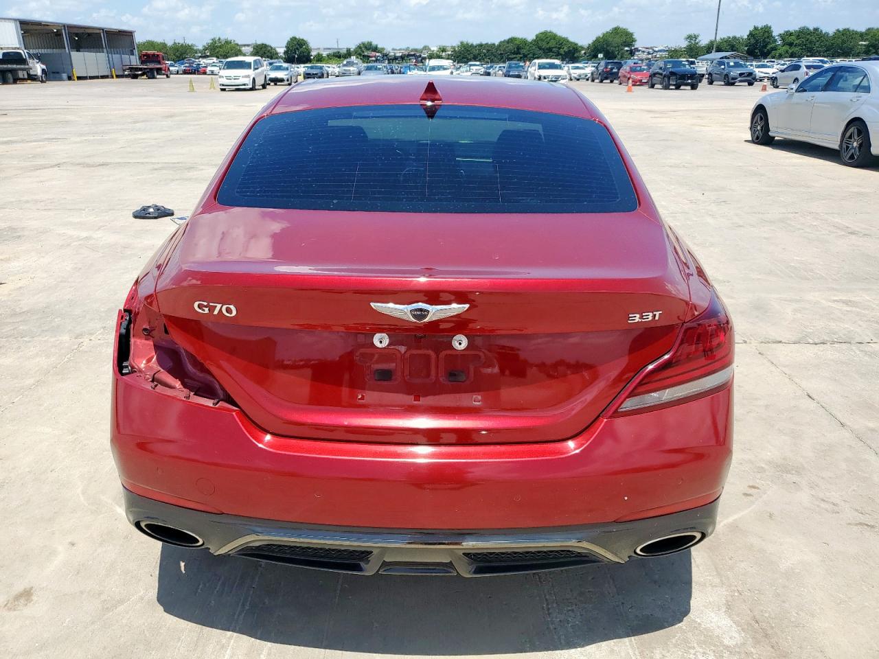 2019 Genesis G70 Prestige VIN: KMTG34LE1KU017133 Lot: 64790675