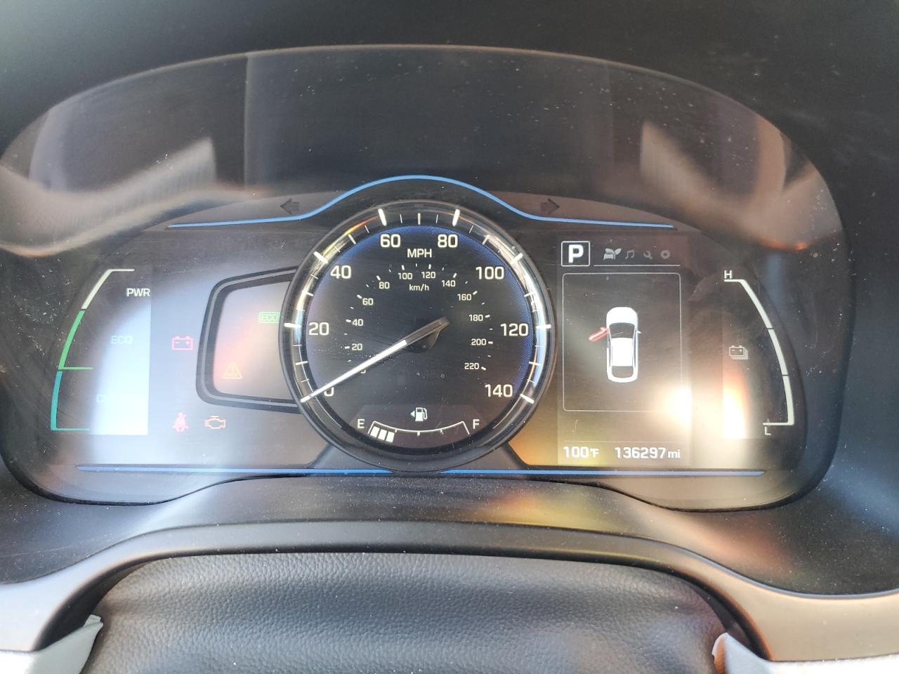 2019 Hyundai Ioniq Blue VIN: KMHC65LC7KU131612 Lot: 64124705