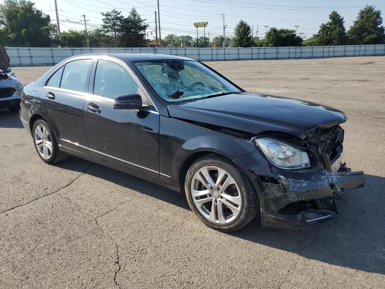 2013 Mercedes-Benz C 250 VIN: WDDGF4HBXDA805844 Lot: 66179905