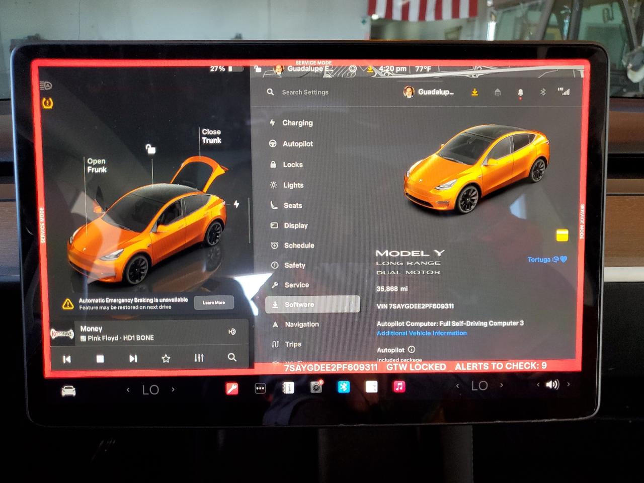 2023 Tesla Model Y VIN: 7SAYGDEE2PF609311 Lot: 65811445