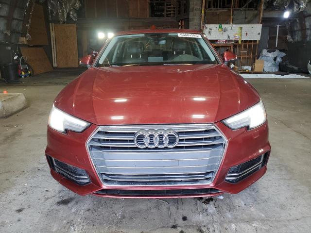  AUDI A4 2018 Burgundy