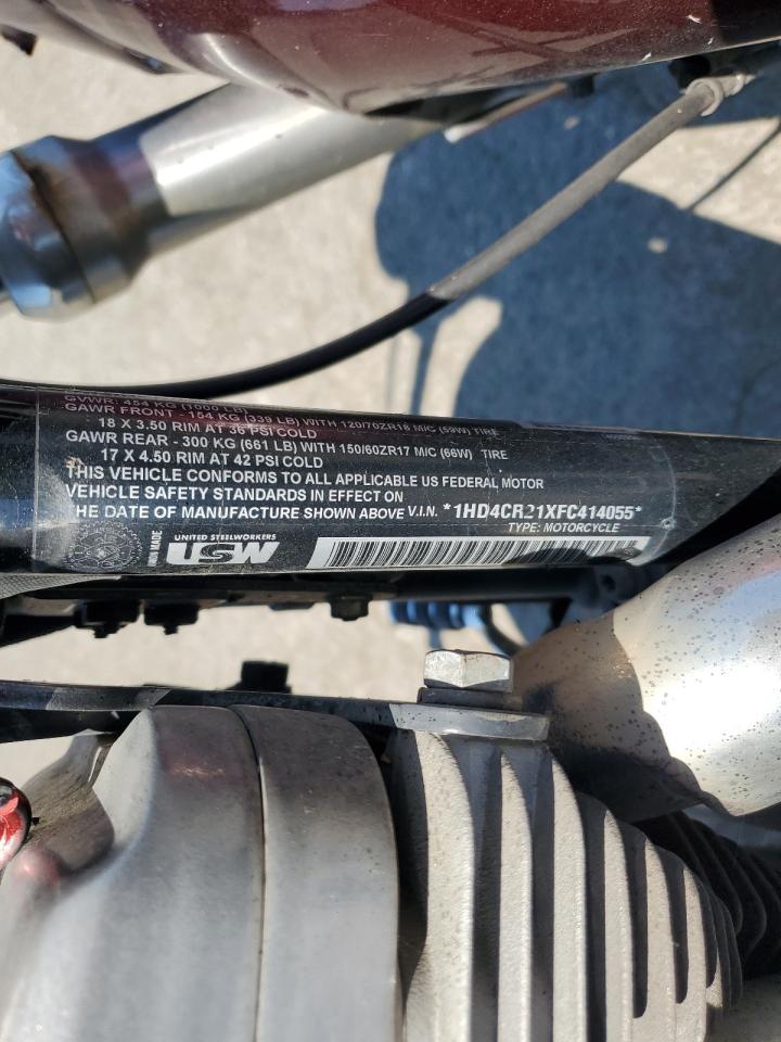 2015 Harley-Davidson Xl883 Superlow VIN: 1HD4CR21XFC414055 Lot: 63809815