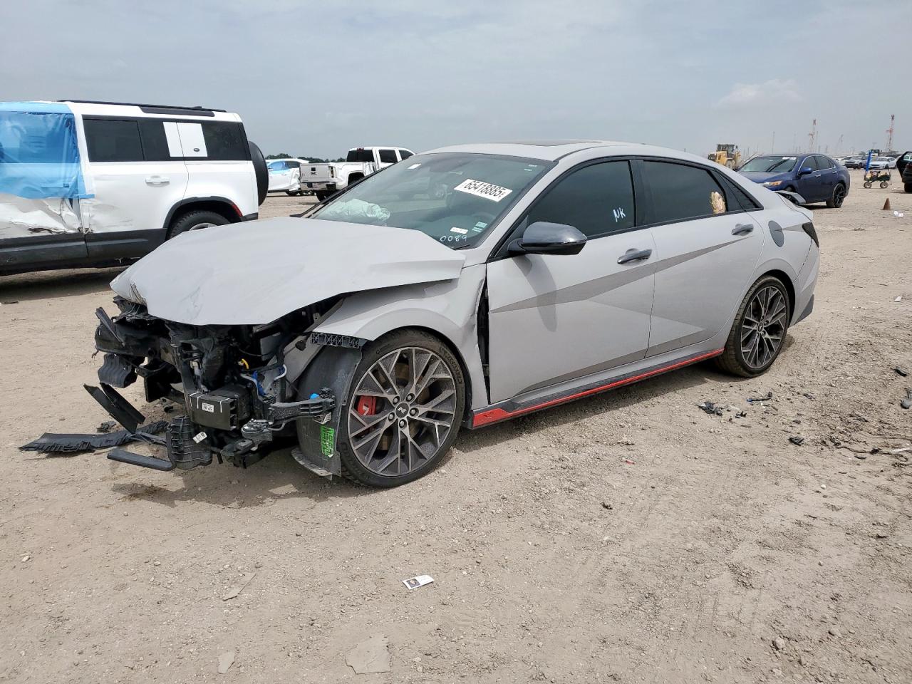 2023 Hyundai Elantra N grey null gas KMHLW4AK0PU010089 photo #1