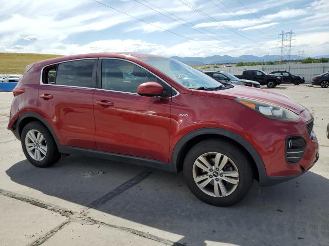 Паркетники KIA SPORTAGE 2017 Красный