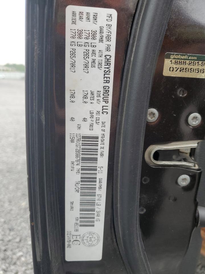 2011 Dodge Ram 1500 VIN: 1D7RV1GT2BS667874 Lot: 64810575
