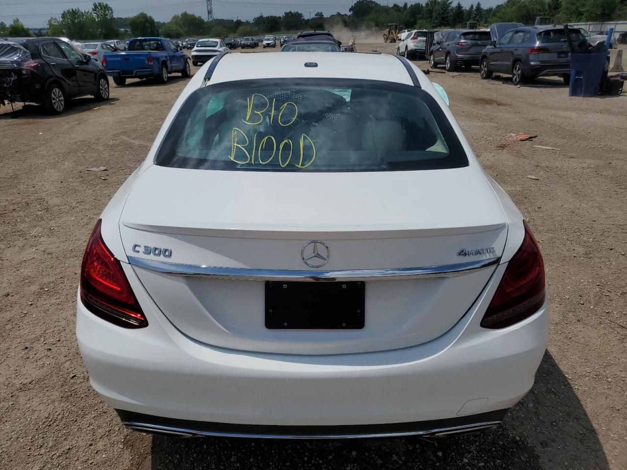 2019 Mercedes-Benz C 300 4Matic VIN: 55SWF8EBXKU302092 Lot: 64308225