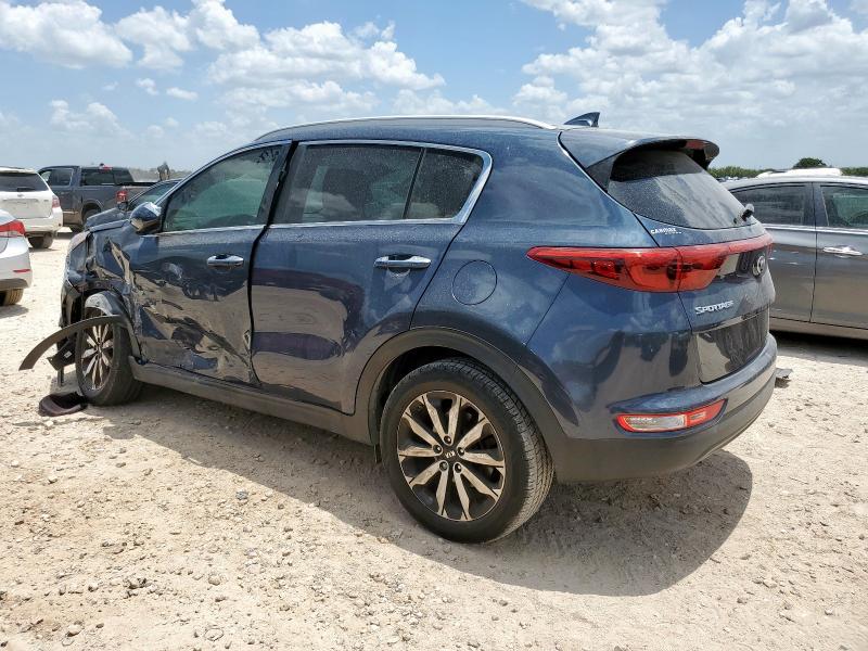  KIA SPORTAGE 2017 Blue
