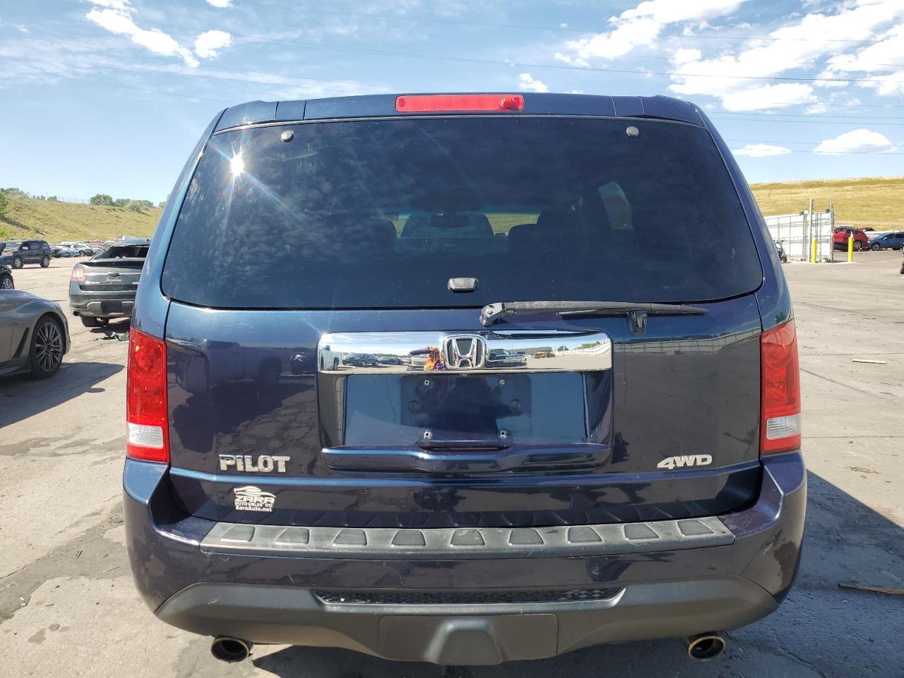 2012 Honda Pilot Exl VIN: 5FNYF4H59CB070854 Lot: 64054235