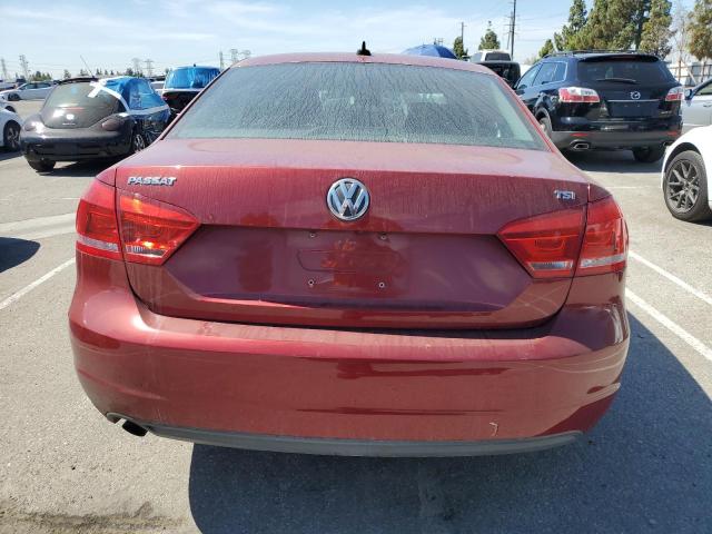  VOLKSWAGEN PASSAT 2015 Czerwony