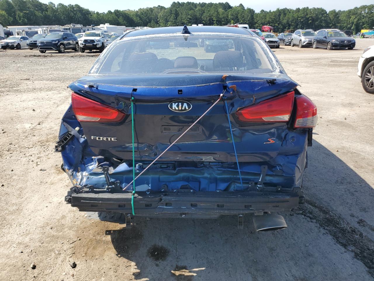 2018 Kia Forte Lx VIN: 3KPFL4A79JE281843 Lot: 64835495