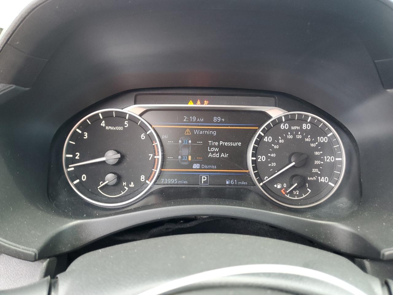 2022 Nissan Altima Sv VIN: 1N4BL4DV7NN389930 Lot: 63913435