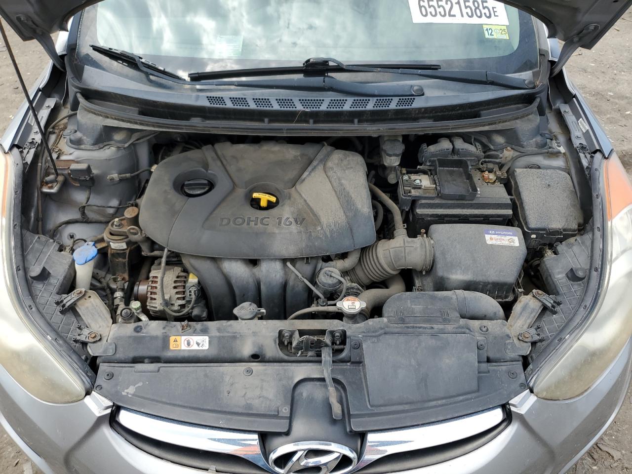 2012 Hyundai Elantra Gls VIN: KMHDH4AE5CU445614 Lot: 65521585