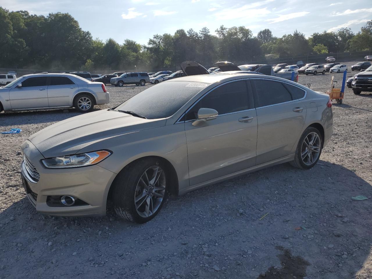 2016 Ford Fusion Titanium VIN: 3FA6P0K96GR128566 Lot: 64906915