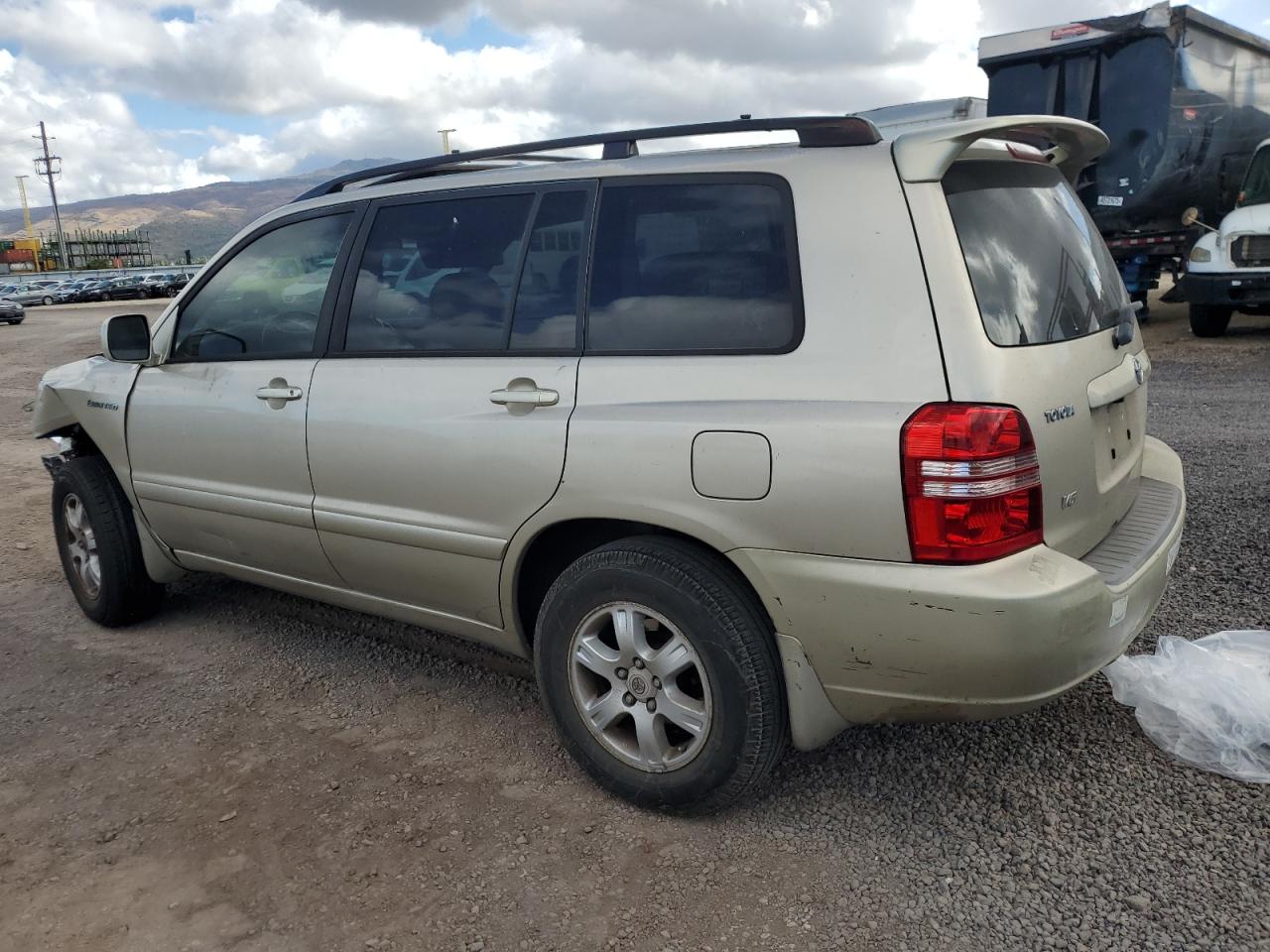 2001 Toyota Highlander beige suv gas JTEGF21A610009606 photo #3