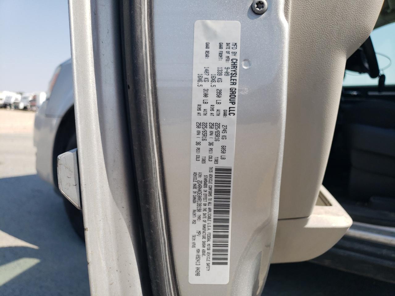 2010 Dodge Grand Caravan Se VIN: 2D4RN4DE0AR139190 Lot: 65466625