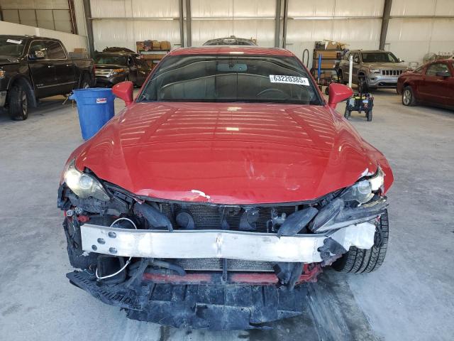  LEXUS IS 2016 Czerwony
