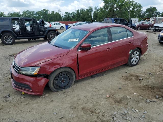  VOLKSWAGEN JETTA 2017 Czerwony